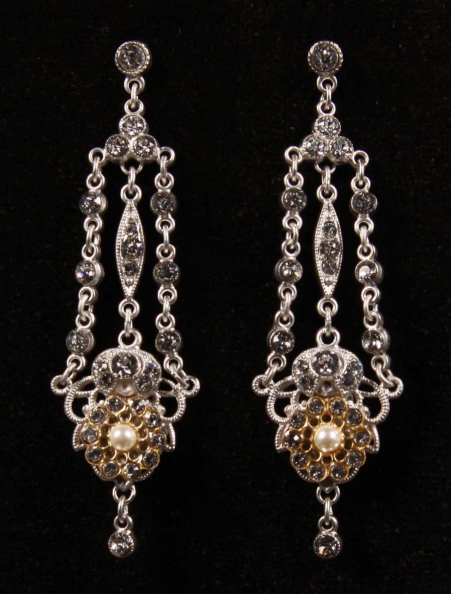 Paris by Debra Moreland Morning Glow Bridal Earrings