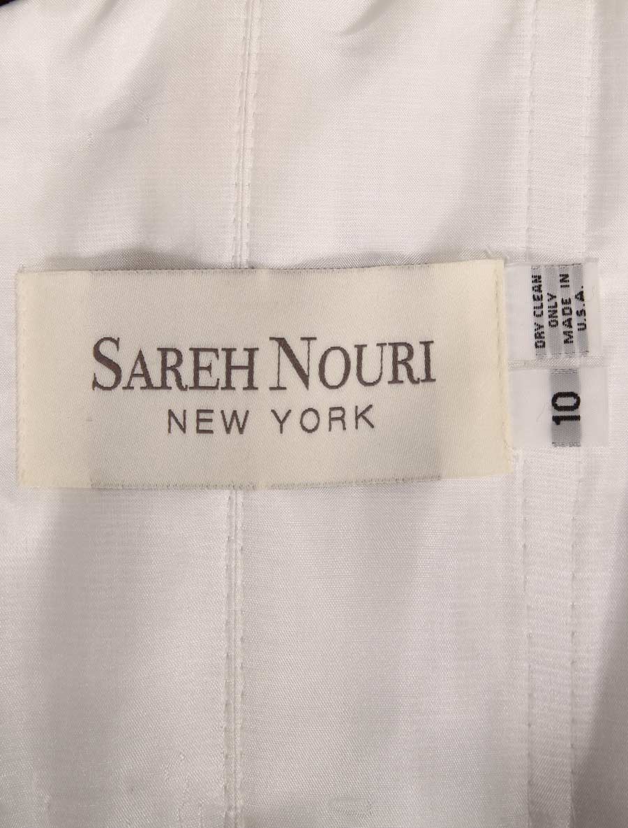 Sareh Nouri Zarin Wedding Dress Label