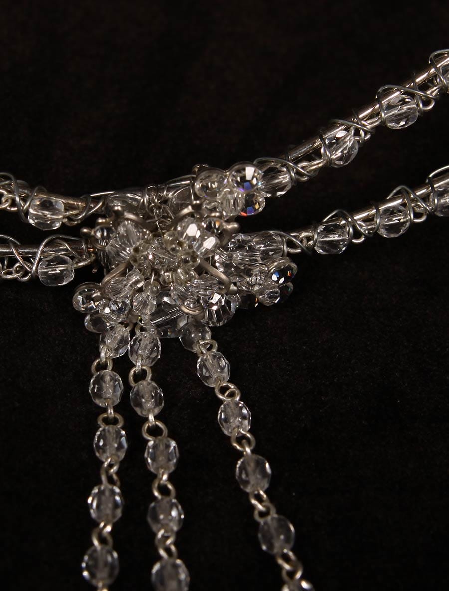 Paris Double Circle Bridal Headpieces