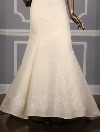 Amsale Mave Wedding Dress Front Skirt