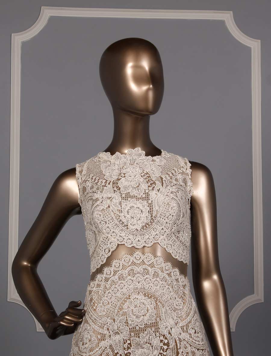 Francesca Miranda Theodora Wedding Dress Front Bodice