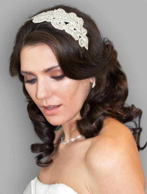 Giavan HB41 Bridal Headpiece Bridal Hair Style