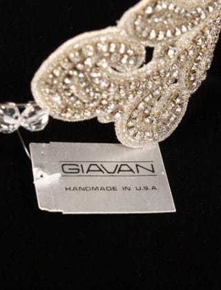 Giavan HB41 Bridal Headpiece Hang Tag