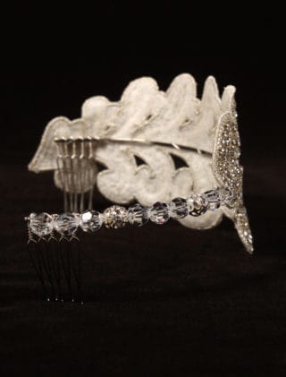 Giavan HB41 Bridal Headpiece Side