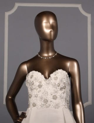 Liancarlo 7824 Wedding Dress Front Bodice Strapless