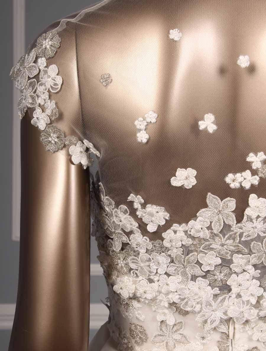 Liancarlo 7824 Wedding Dress With Jacket Detail