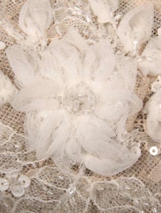 Mira Zwillinger Jasmine Wedding Dress Flower Detail