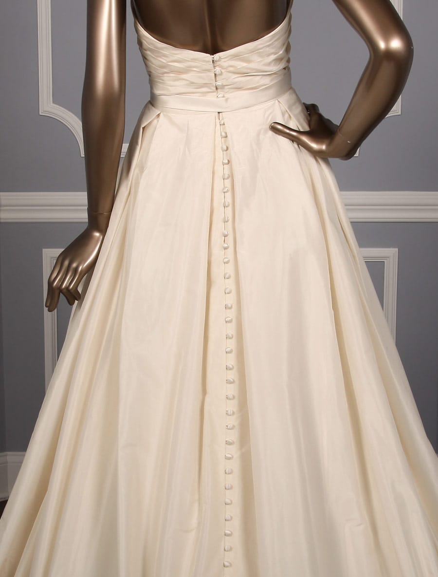 Steven Birnbaum Jenna Wedding Dress Back Skirt Detail
