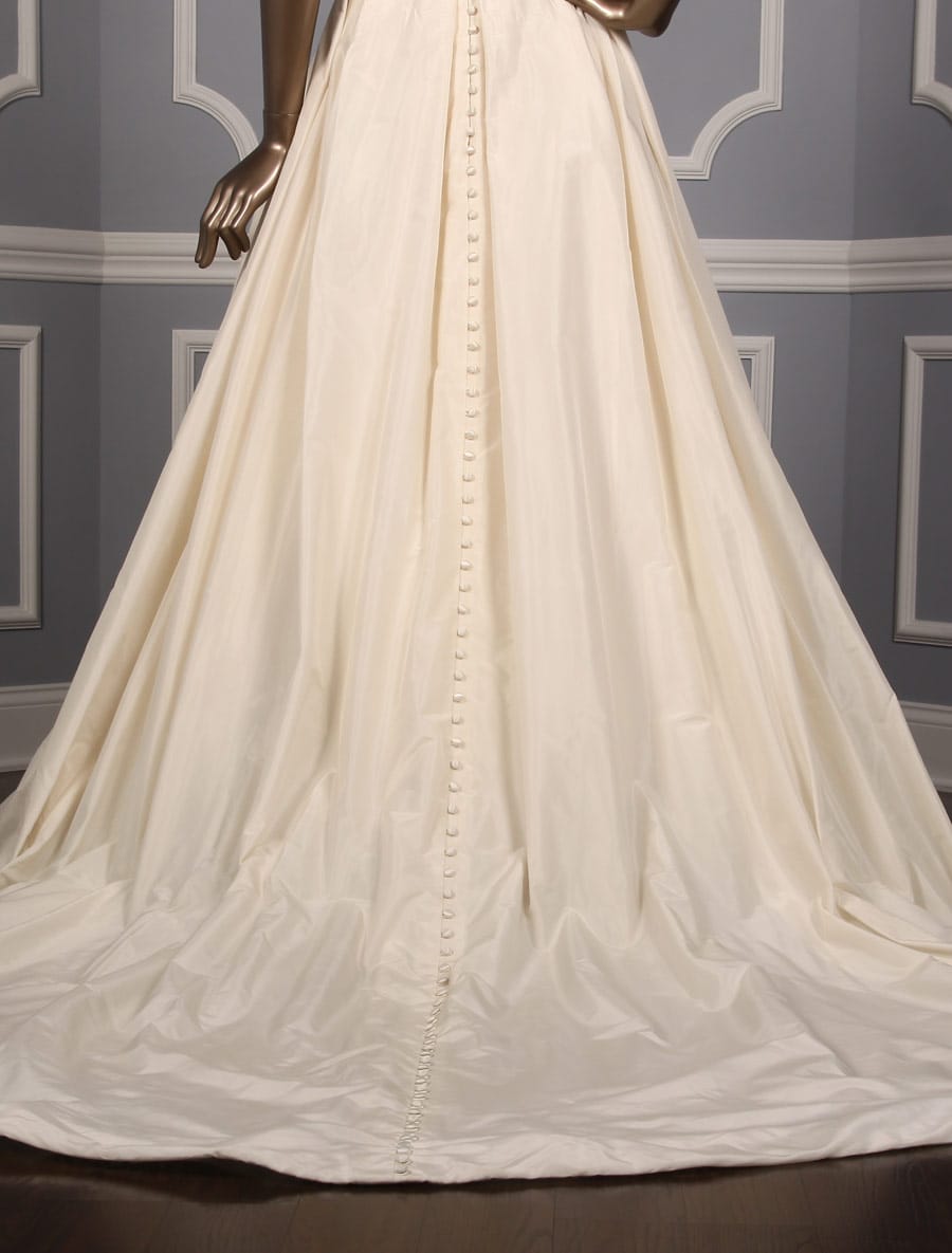 Steven Birnbaum Jenna Wedding Dress Back Skirt