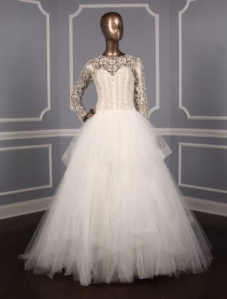 Kenneth Pool Carmen Discount Designer Wedding Dress