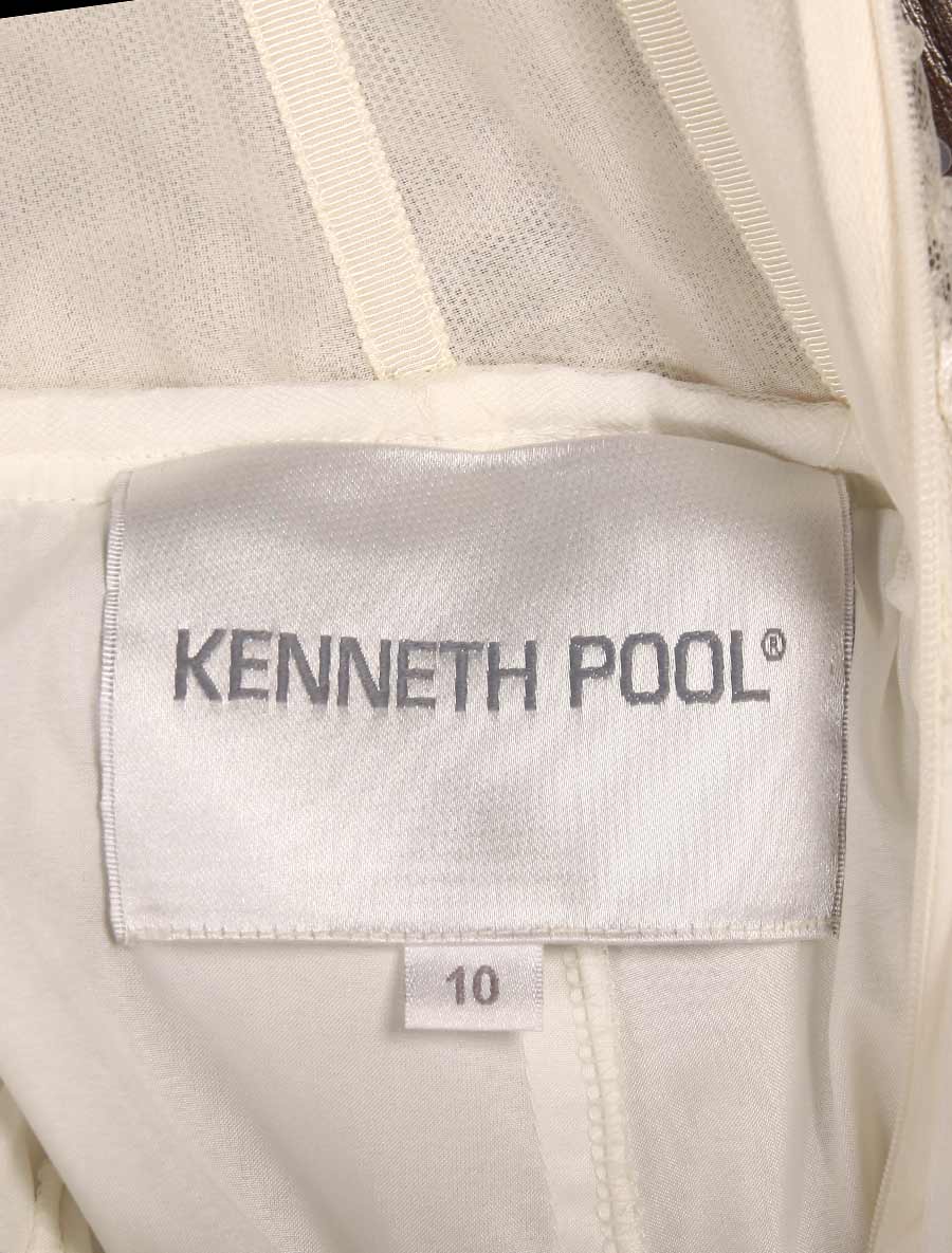 Kenneth Pool Carmen Wedding Dress Label