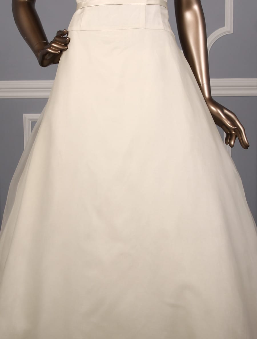 Steven Birnbaum Jo Wedding Dress Front Skirt Detail