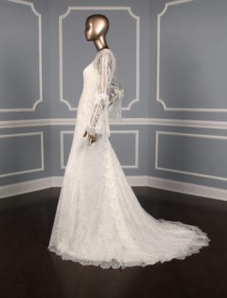 Inmaculada Garcia Rubi Lace Wedding Dress Side