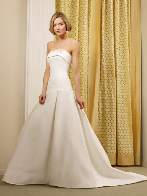 Steven Birnbaum Eloise Wedding Dress on Model