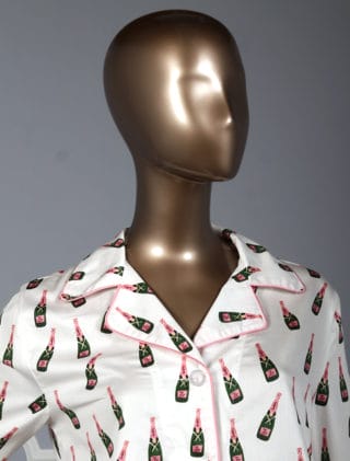 Toss Designs Champagne Nightshirt Front Detail