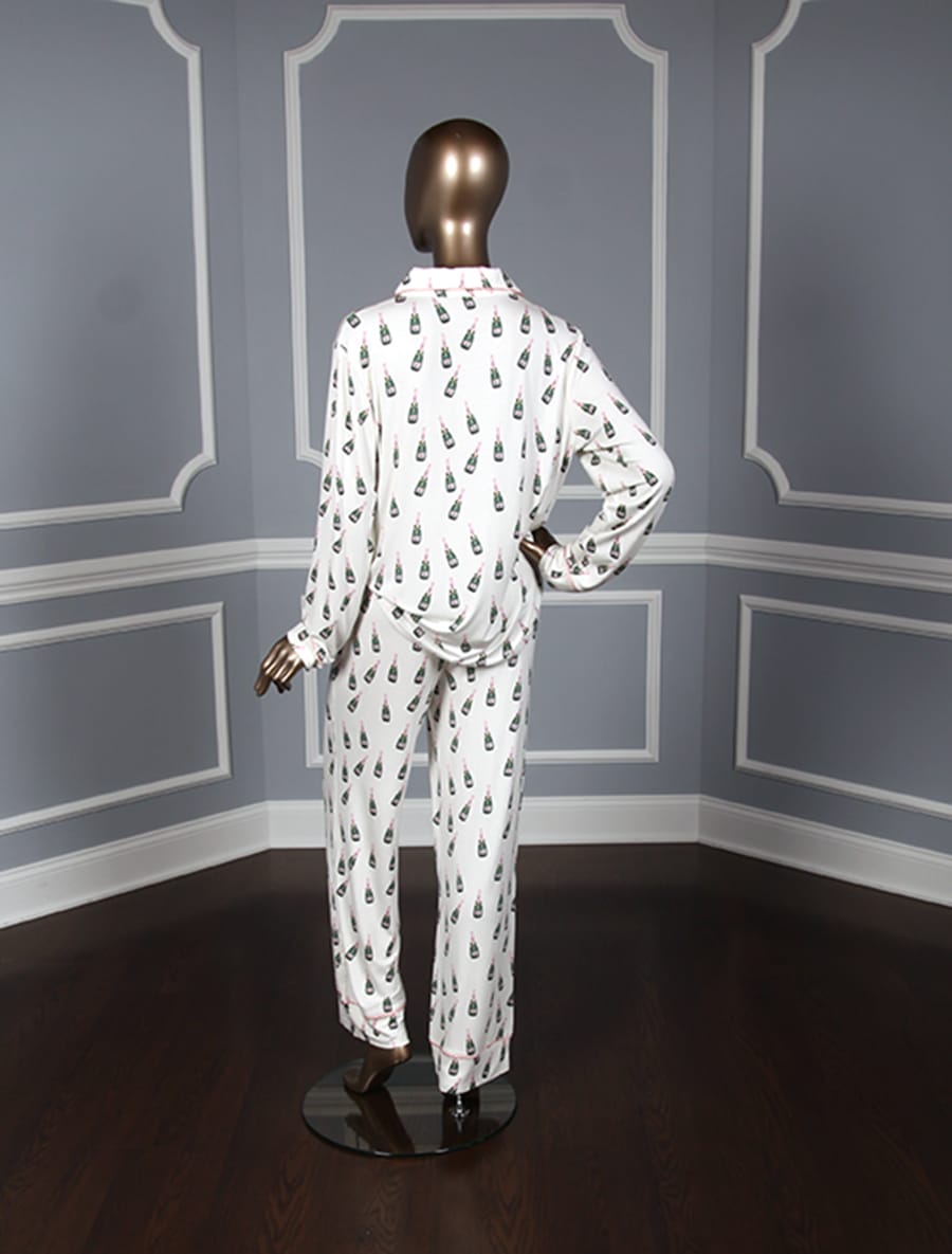 Toss Designs Champagne Pajama Set Back