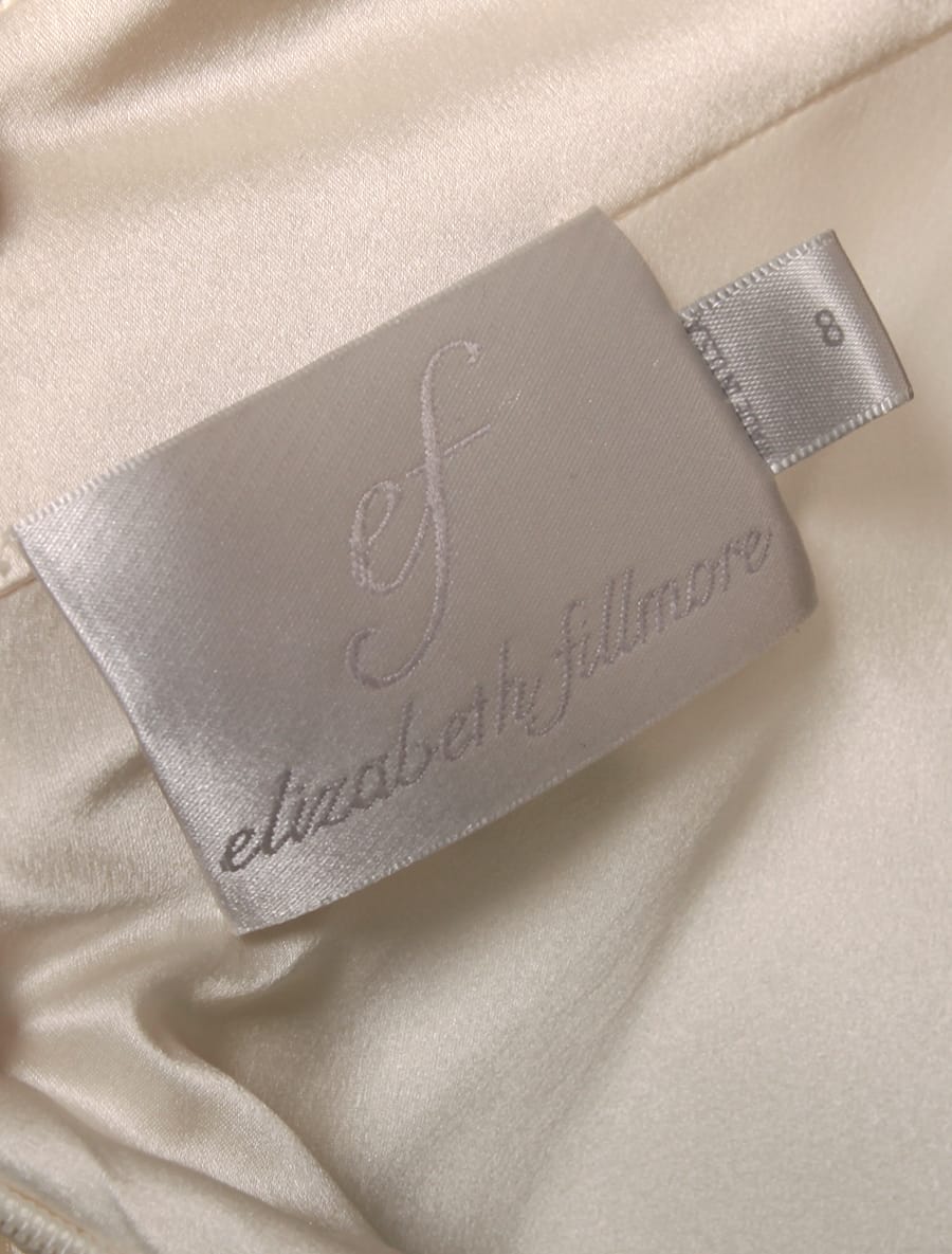 Elizabeth Fillmore Greta Wedding Dress Interior Label