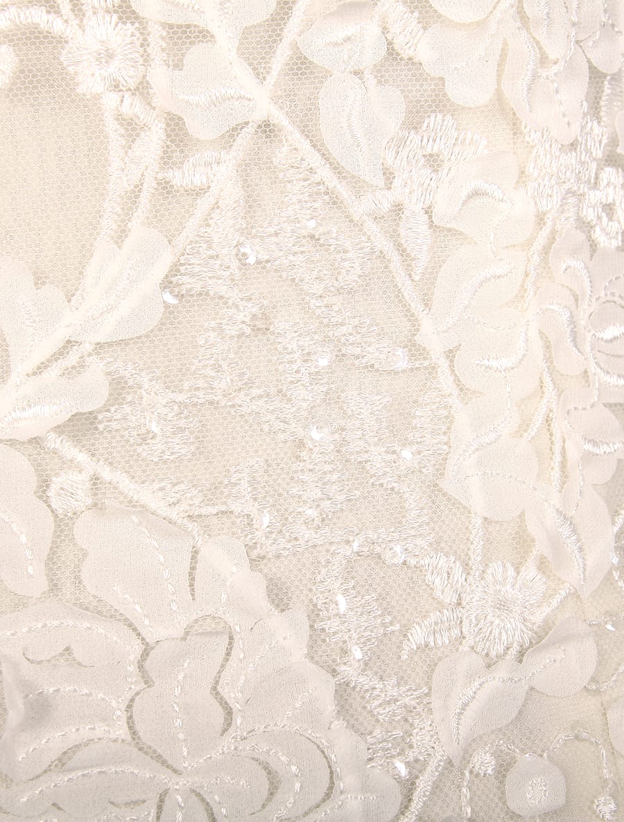 Ines Di Santo Natalie Lace Wedding Dress Fabric Detail