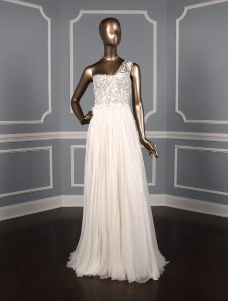 Mira Zwillinger Crystal Wedding Dress Size 8