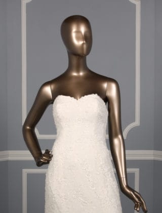 Sareh Nouri Daphne Lace Wedding Dress Front Bodice