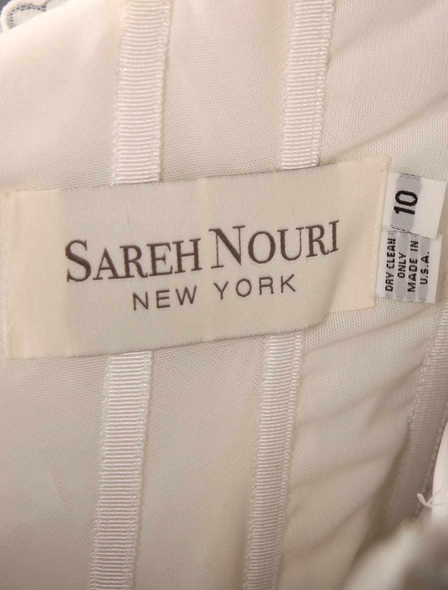 Sareh Nouri Daphne Lace Wedding Dress Interior Label