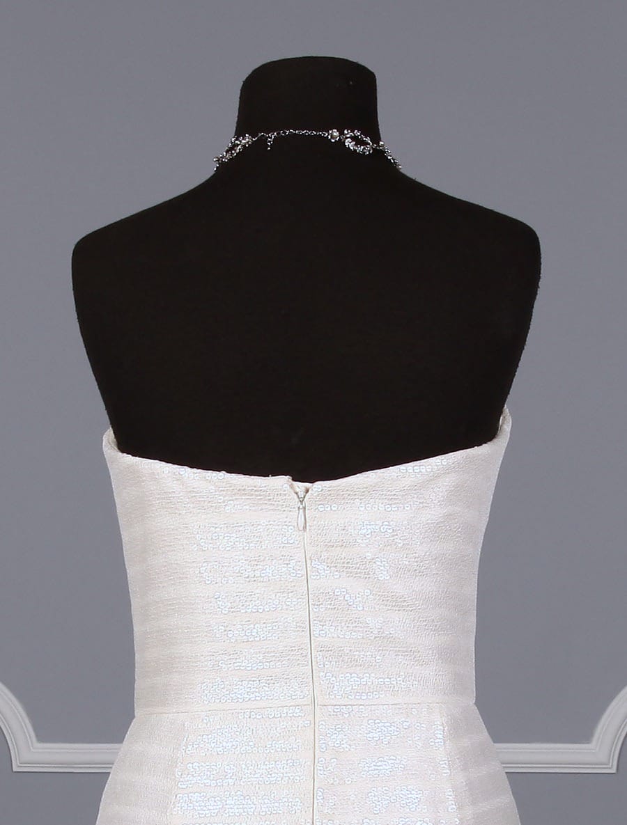 Angel Sanchez N8008 Wedding Dress Back Bodice