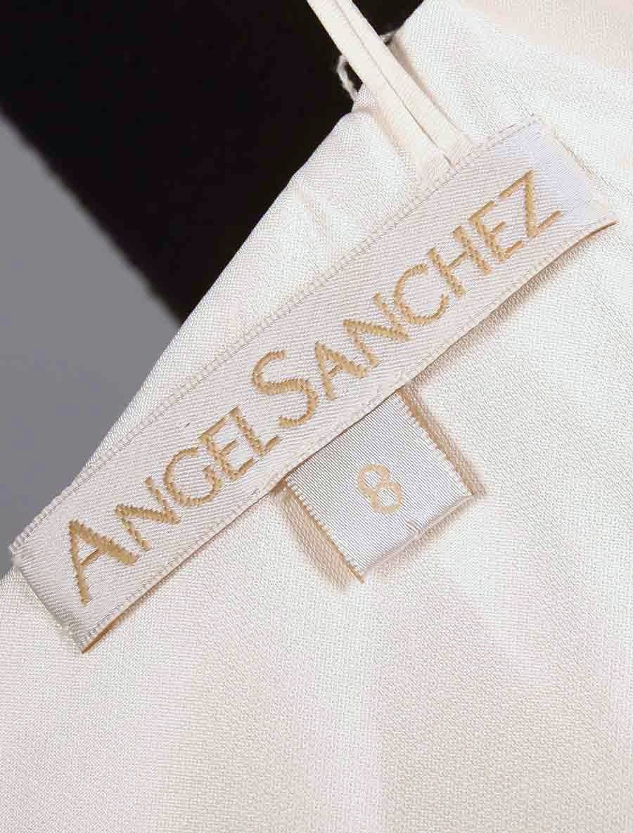 Angel Sanchez N8008 Wedding Dress Label