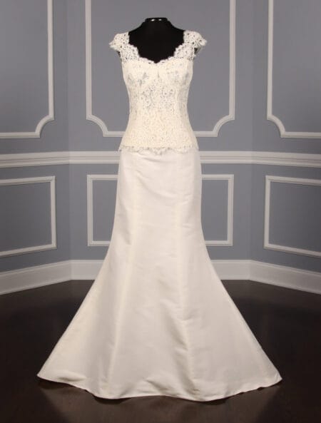 Monique Lhuillier Guiliana Corset Estelle Skirt Wedding Dress Size 10