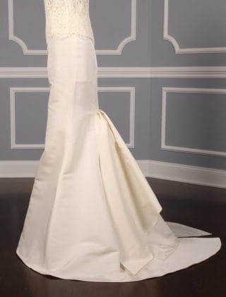 Monique Lhuillier Guiliana Corset and Estelle Skirt Wedding Dress Discounted Side Skirt