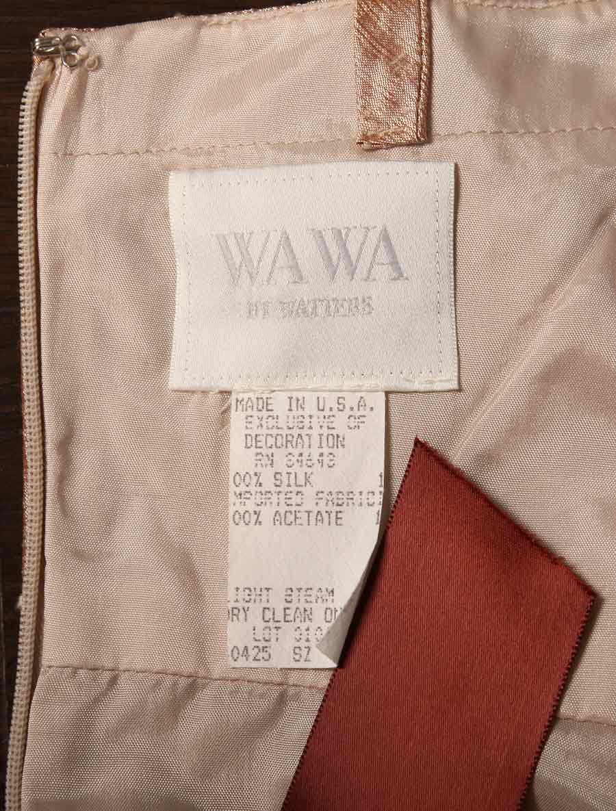 Watters and Watters Wa Wa 40425FG Flower Girl Dress Label