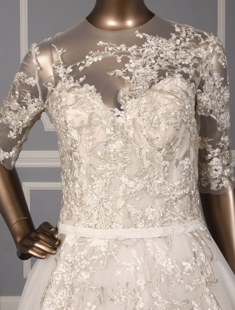 Isabelle Armstrong Charlotte Wedding Dress Front Bodice