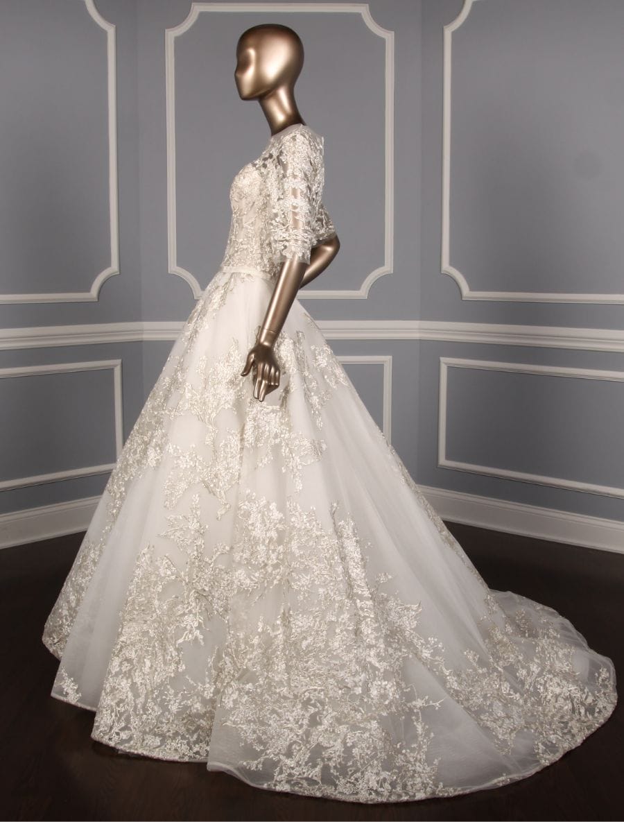 Isabelle Armstrong Charlotte Wedding Dress Full Side