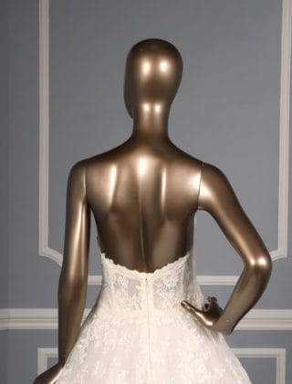 Isabelle Armstrong Emma Lace Wedding Dress Back Bodice