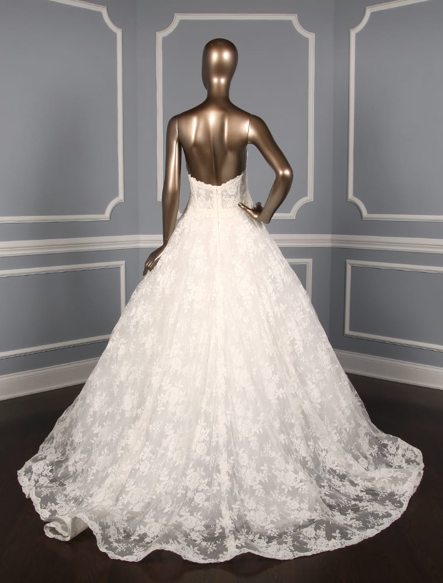 Isabelle Armstrong Emma Lace Wedding Dress Back