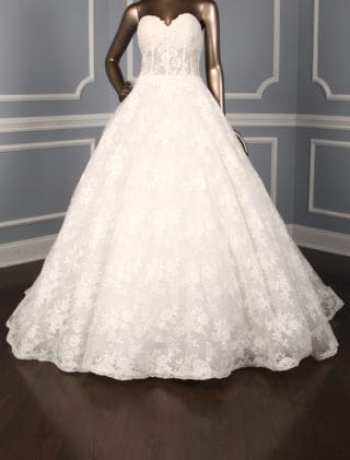 Isabelle Armstrong Emma Lace Wedding Dress Front Skirt