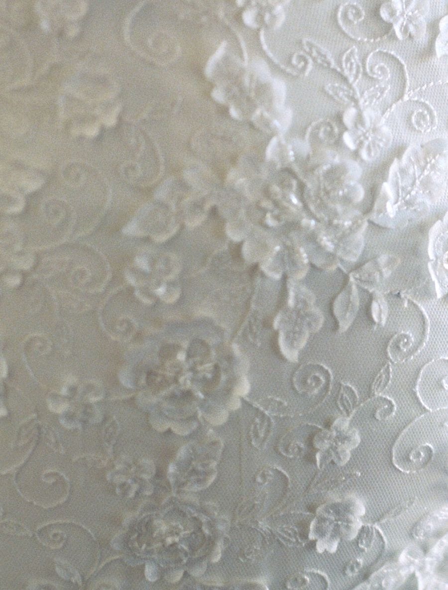 Sareh Nouri Daphne Wedding Dress Detail Closeup