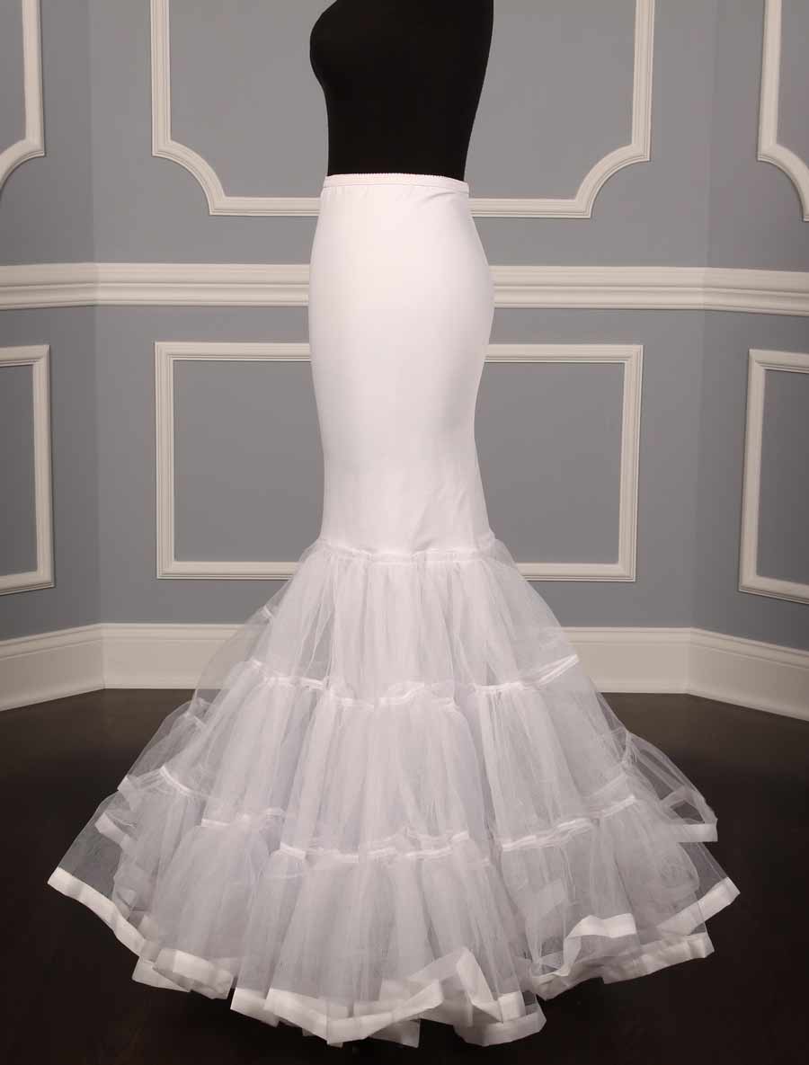 Mermaid Slip Petticoat Crinoline Side