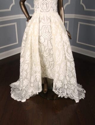 Francesca Miranda Jackie with Detachable Skirt Wedding Dress Front Skirt