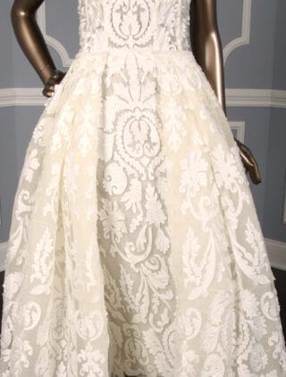 Francesca Miranda Jackie with Detachable Skirt Wedding Dress Front Skirt Detail