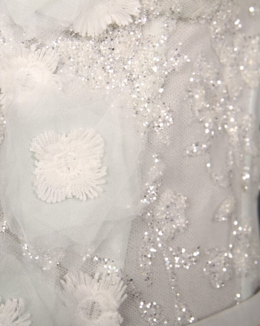 Mira Zwillinger Skye Wedding Dress Closeup Detail